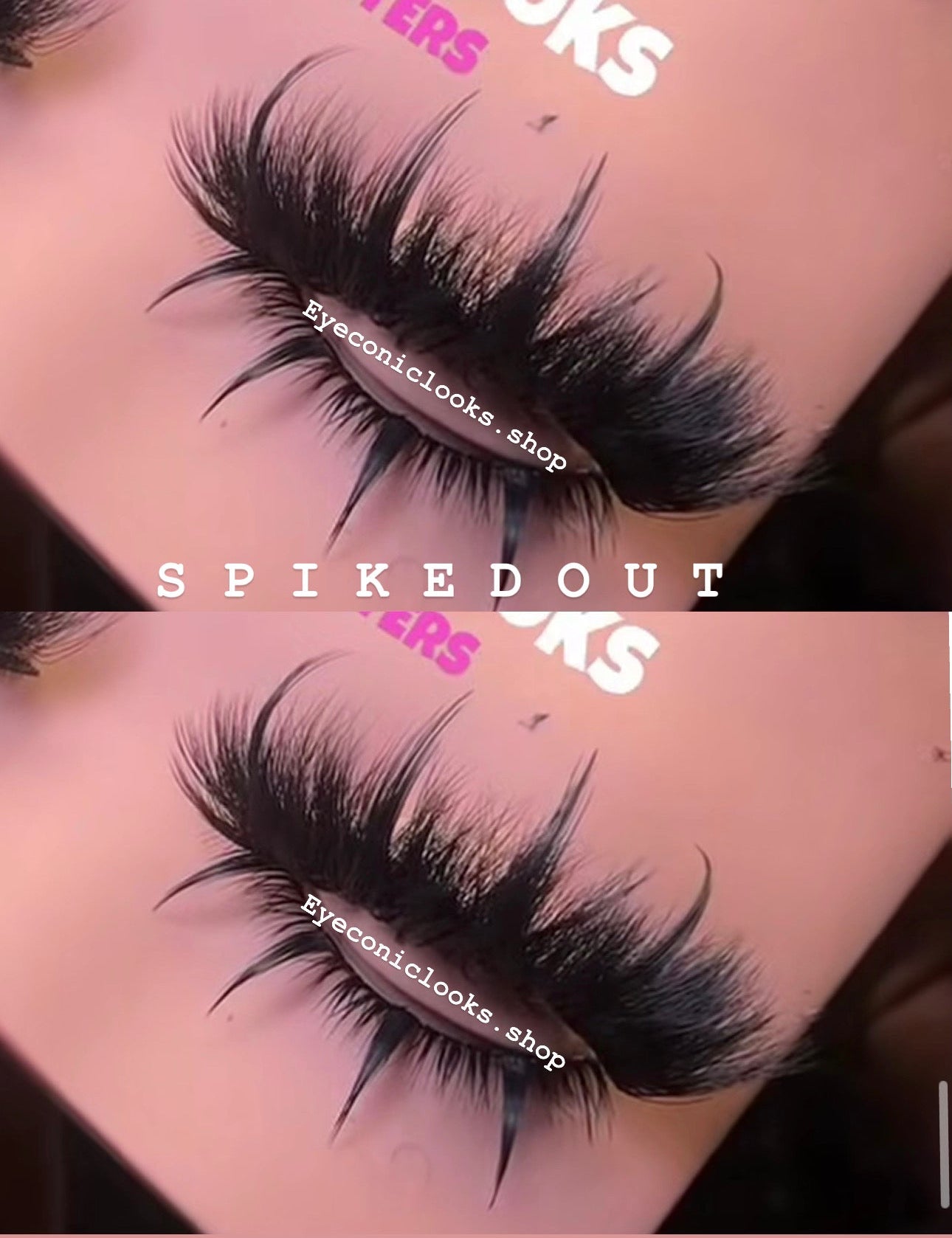 S P I K E D  O U T  💗— CLUSTER LASH STRIPS