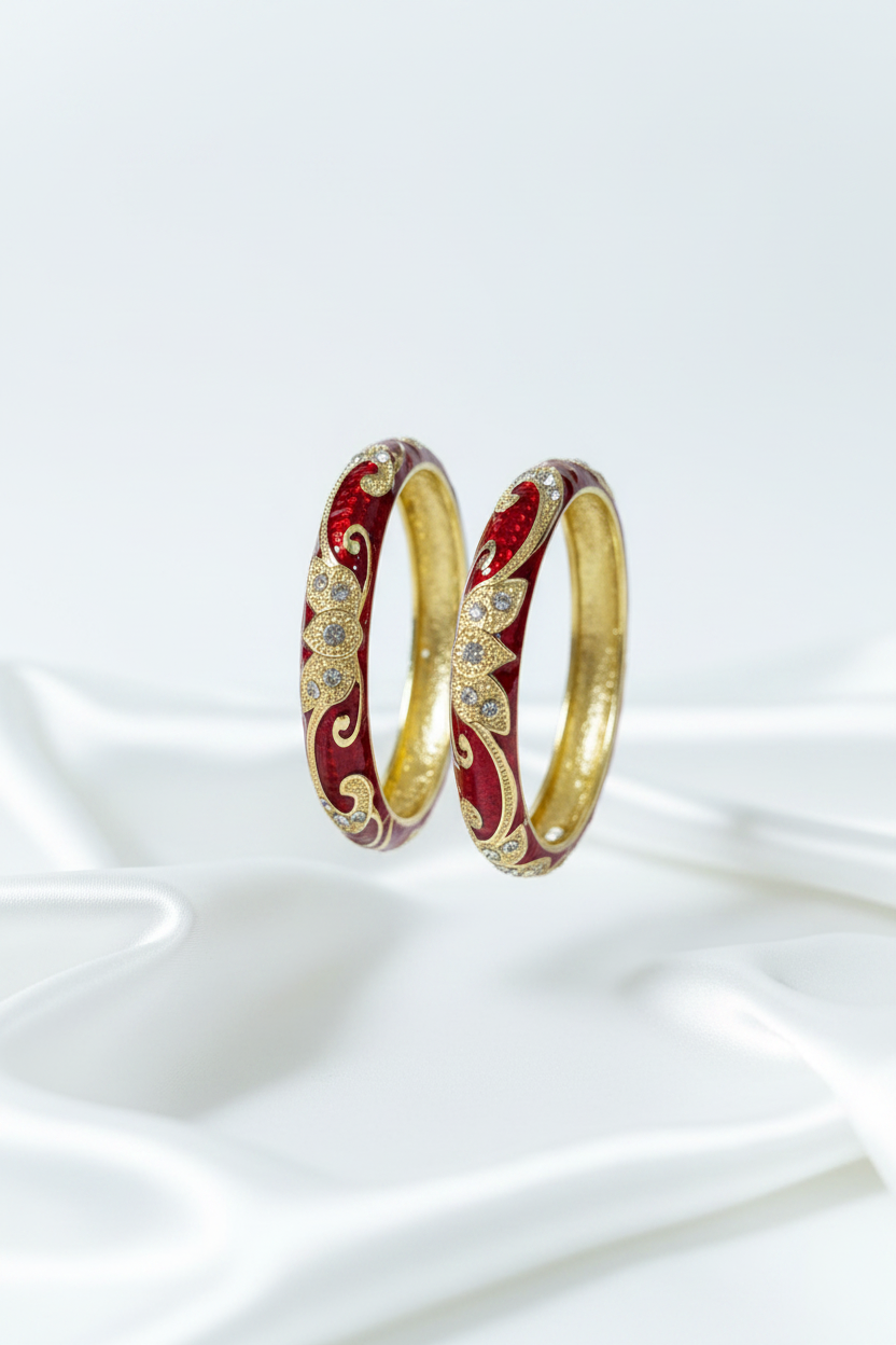 Ruby kiss - Bangle