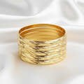 GOLDEN BANGLES⭐️- 6 PK