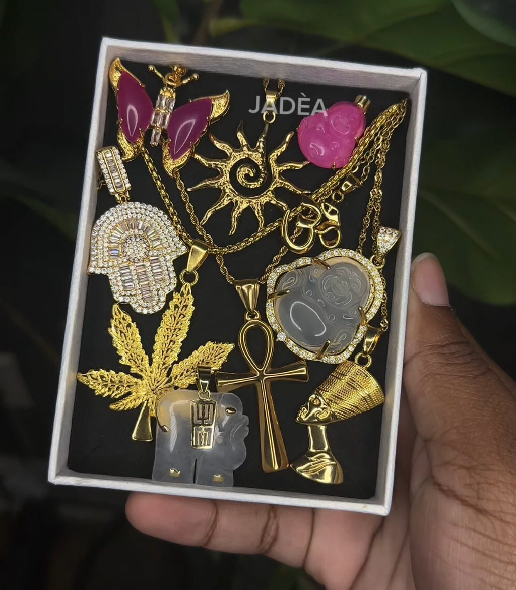 Pink Aura - Necklace Stack