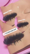 MEGA VOL. 💗— CLUSTER LASH STRIPS